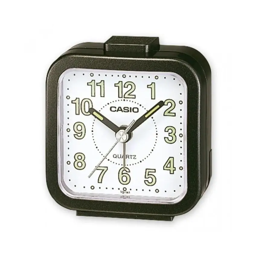 Despertador Casio Analógico TQ-141-1EF Negro