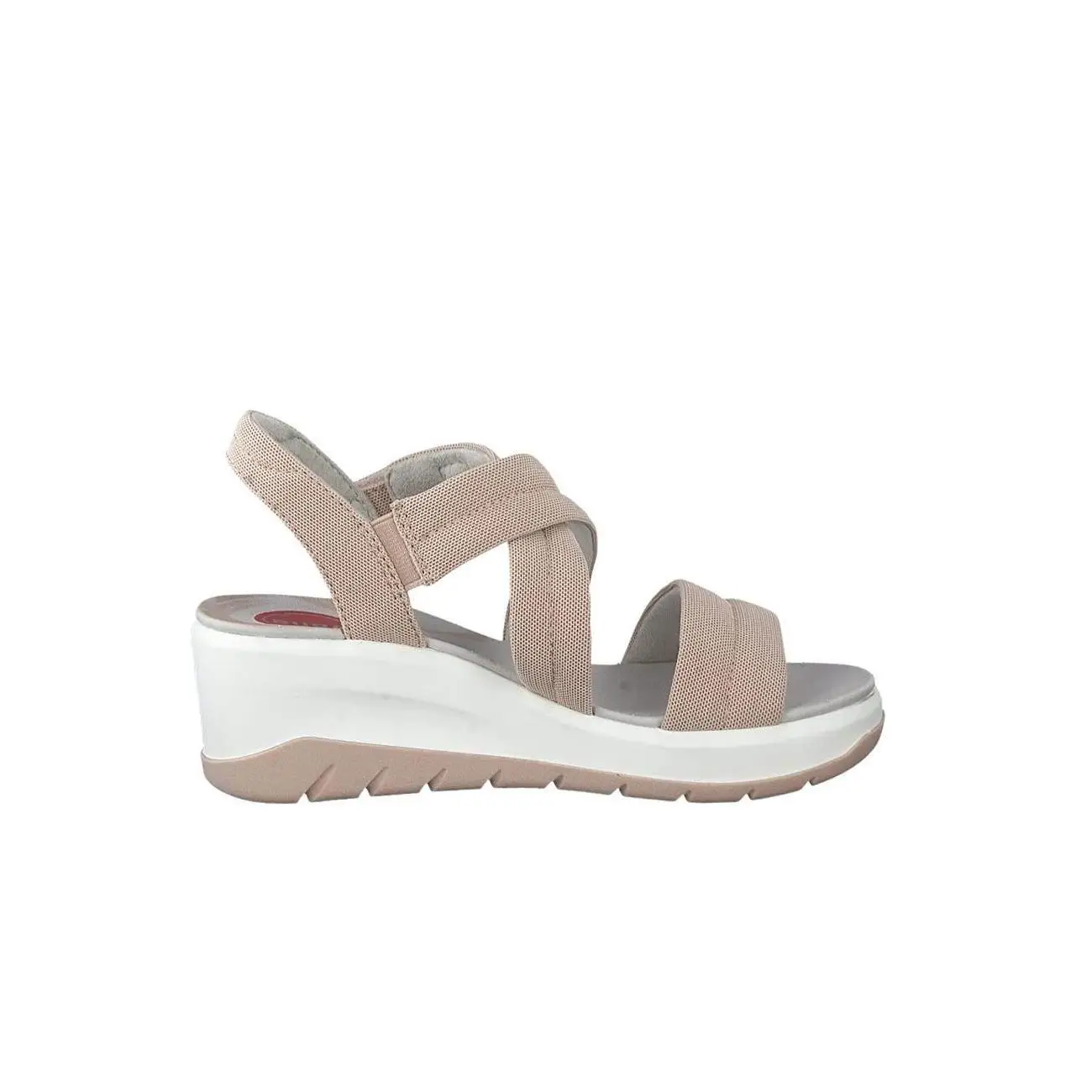 توصية وتحليل لحذاء Wrh stripsed sandal jana 28760-20 للنساء