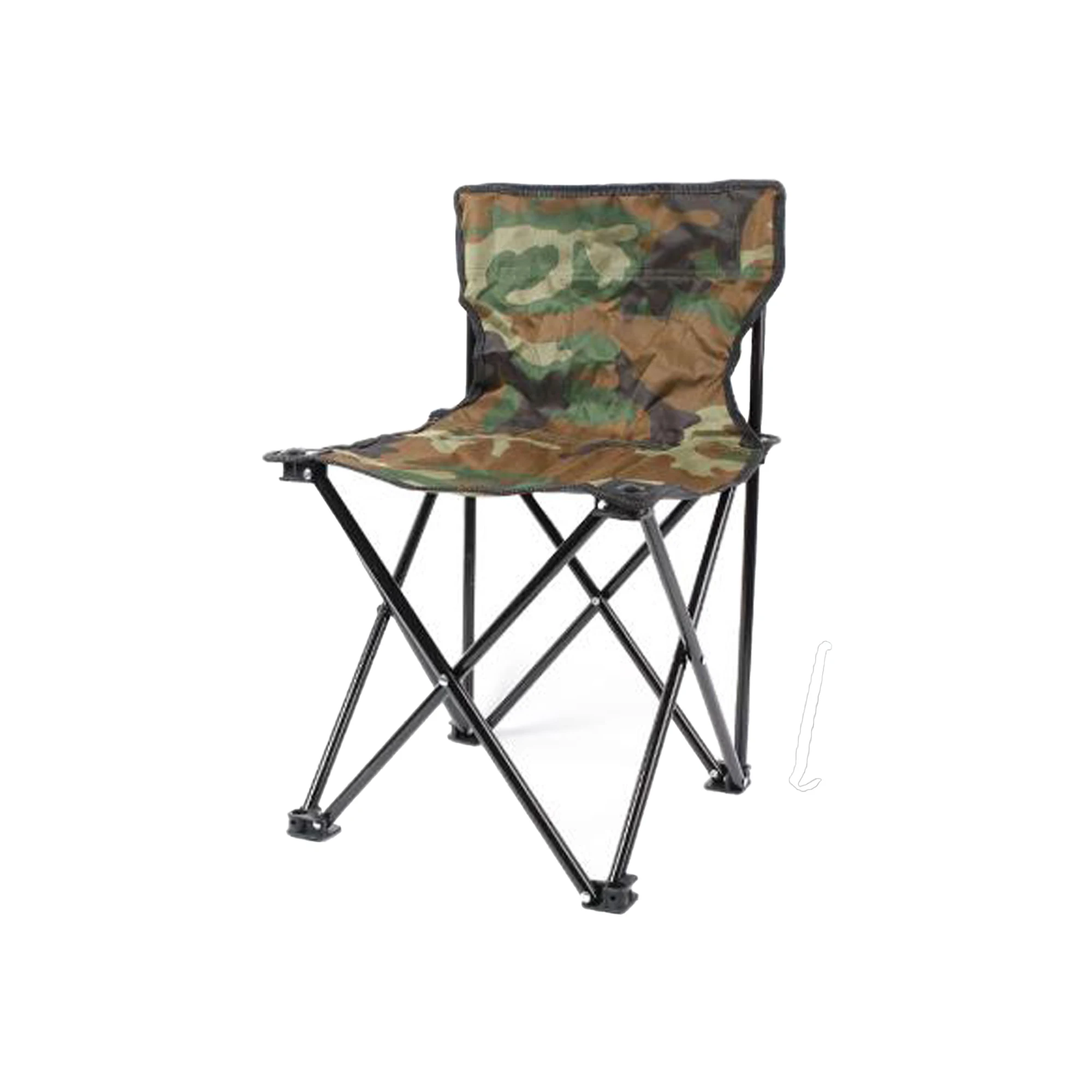 Silla Plegable de Pesca 58x36x36cm | Ligera y Resistente hasta 90kg | Camping y Aire Libre