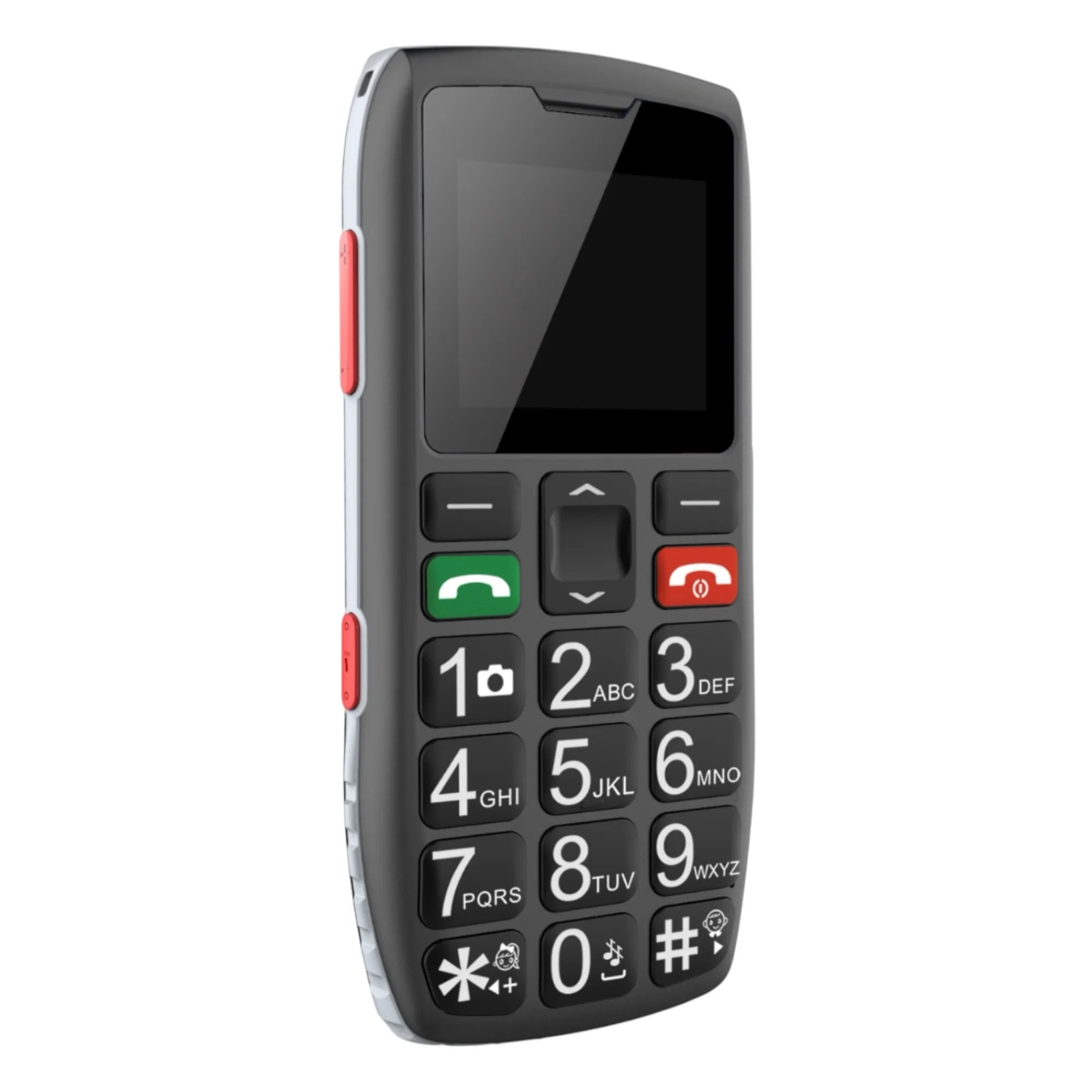 Teléfono Móvil para Personas Mayores Teclas Grandes con Tapa Pantalla de 2,4 Pulgadas Tecla de