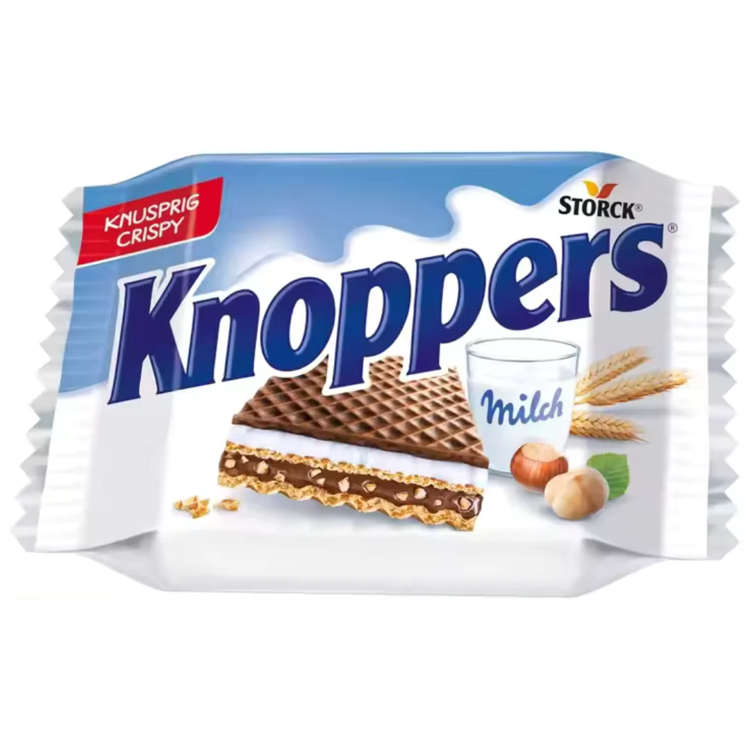 Barritas de Cacahuete STORCK KNOPPERS, 24 Unidades de 25gr