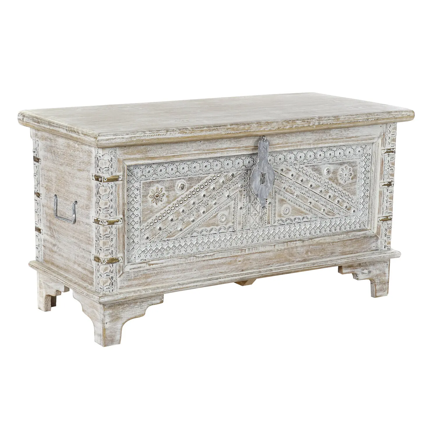 Arcon mango laton 88x40x45 blanco El mejor complemento para tu hogar.