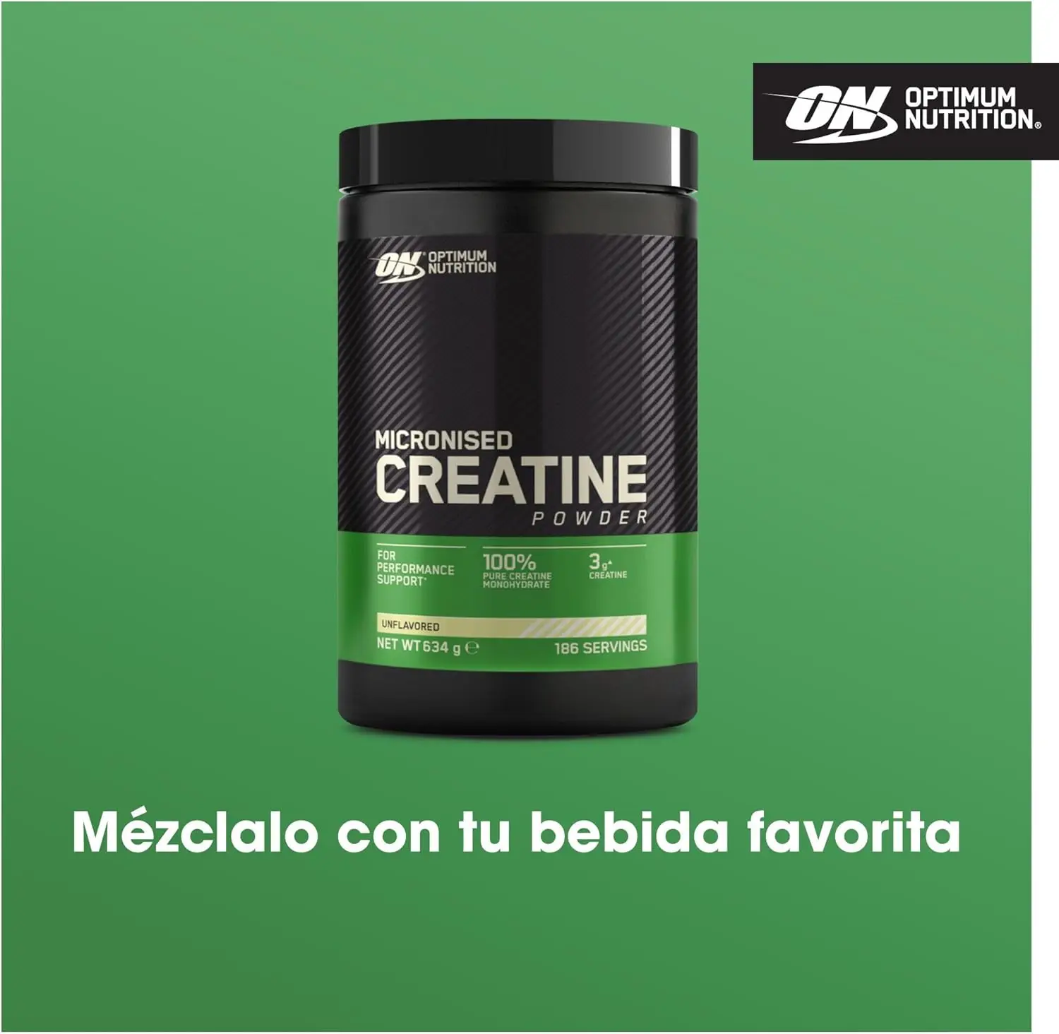 Micronized creatine powder 317 gr - 100% pure creatine monohydrate powder. Optimum nutrition