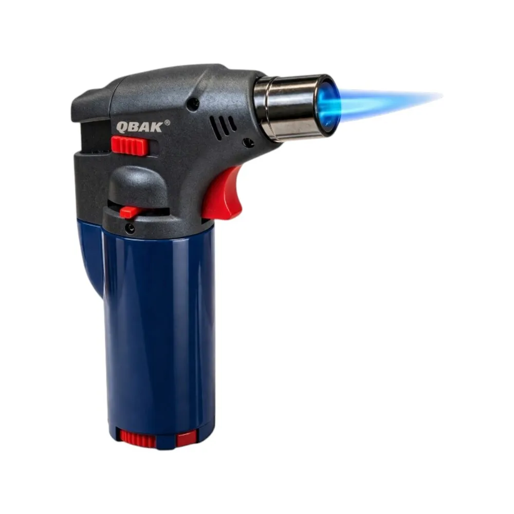 Mechero Soplete Turbo de Gas Recargable QBAK