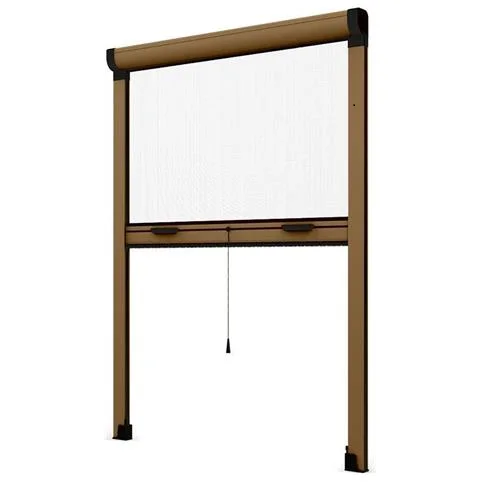 Kit de reducción personalizado con mosquitera de rodillo Vertical DIY, varios colores para ventana