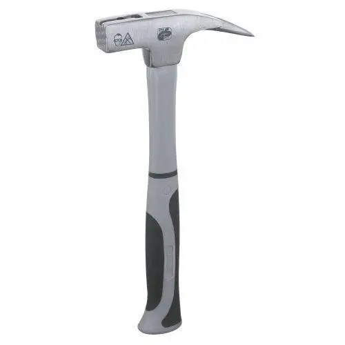 7239 din formwork hammer with fiberglass handle (835g)