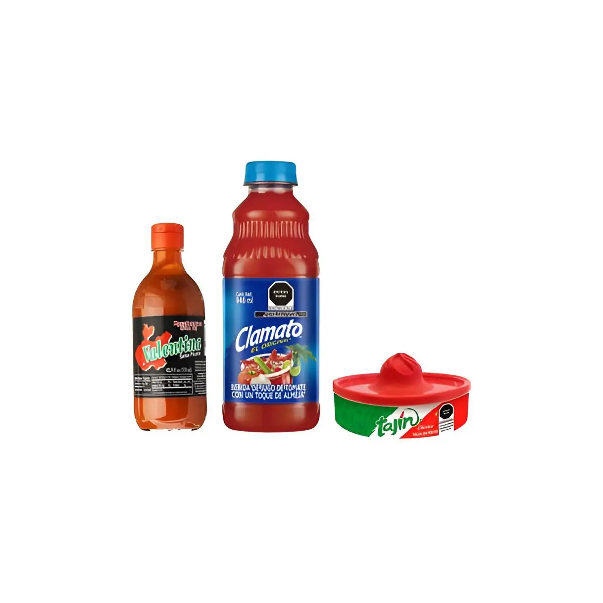 Wonderbox Michelada: 940 ml clamate Combo + jacker slash + Valentina black 370 ml