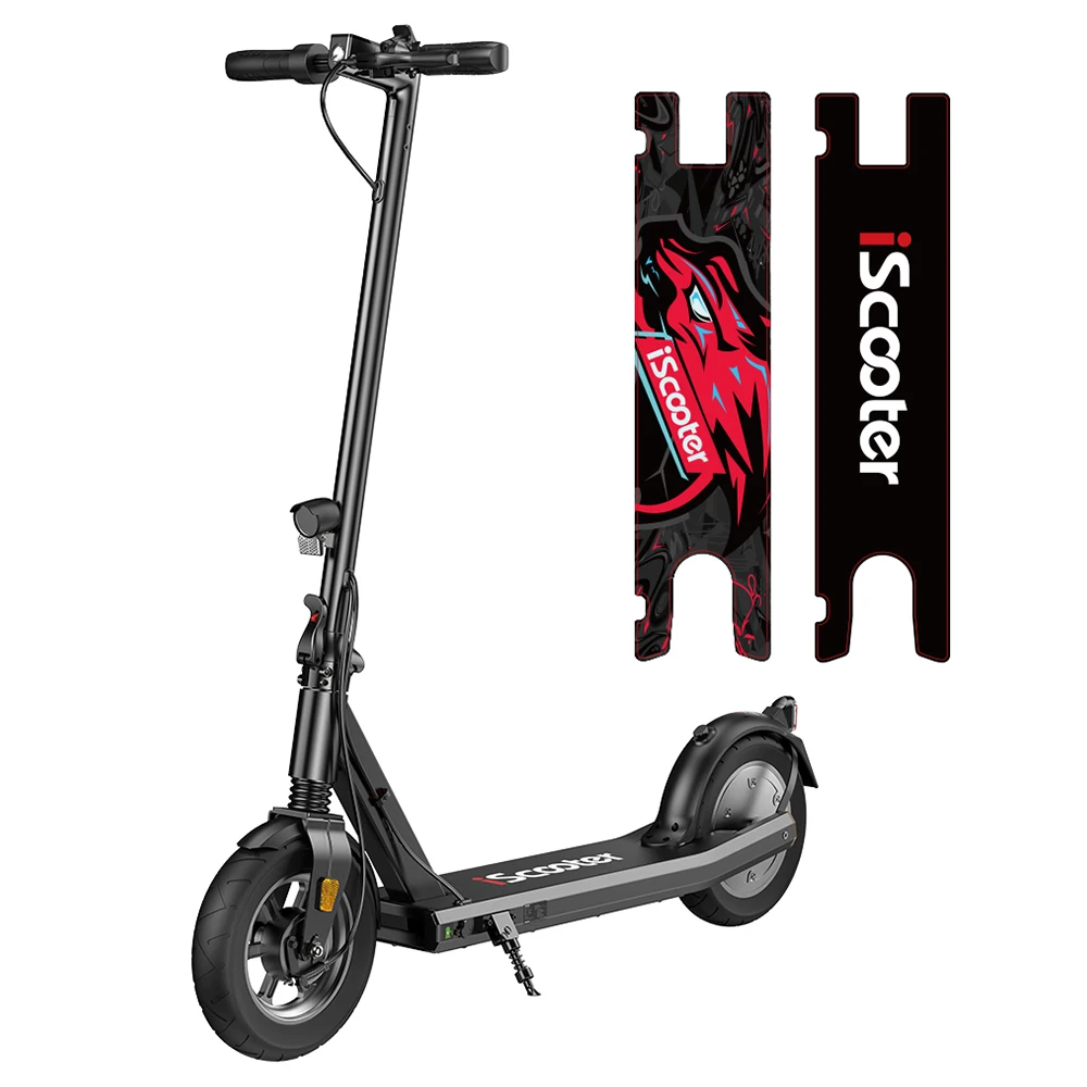 IScooter i9S 10 inch pneumatic tire electric scooter 500W motor 36V 10Ah battery 25-30km range