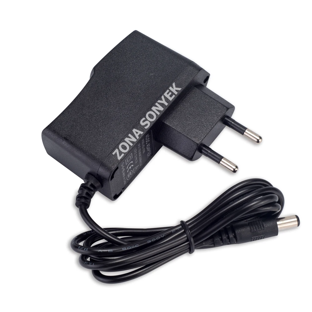 Alimentador 12V 1A. Cargador Transformador 220V AC a 12V DC y 1 amperio. TRICOM