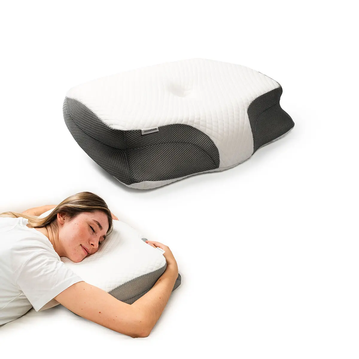 3 in 1 Pilocal InnovaGoods ergonomic Cervical pillow