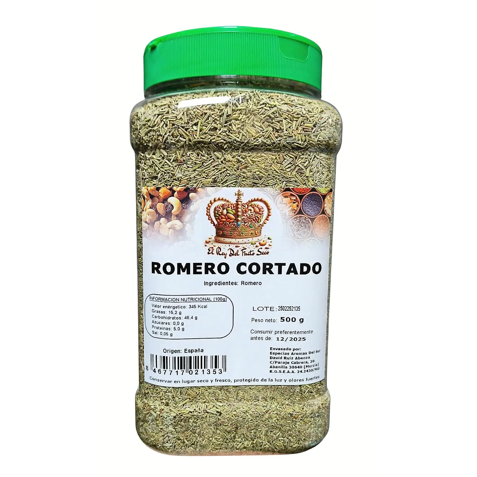 Romero Cortado 500 gr - Origen España