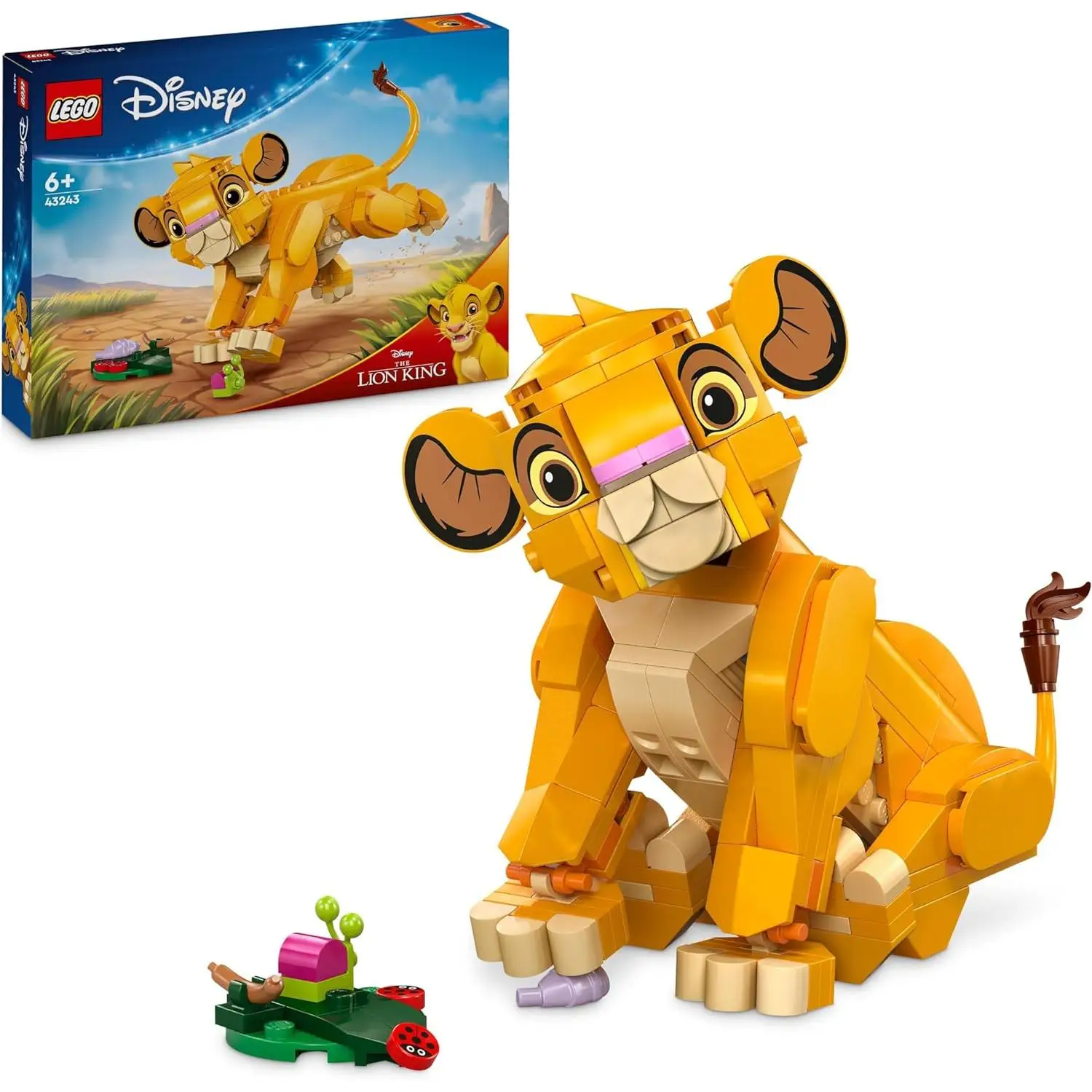 Lego Disney El Rey León Simba Cachorro Lego 43423