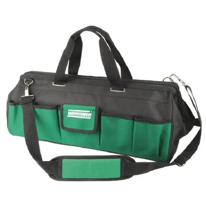 99201 MANNESMANN Zipper Tool Bag with Zipper Tool Pocket