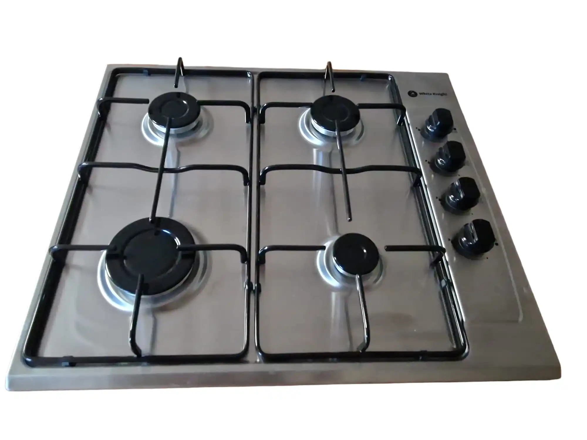 GAS plate 60CM stainless, WHITE KNIGHT DAWKHBIG60-I-P, butane GAS