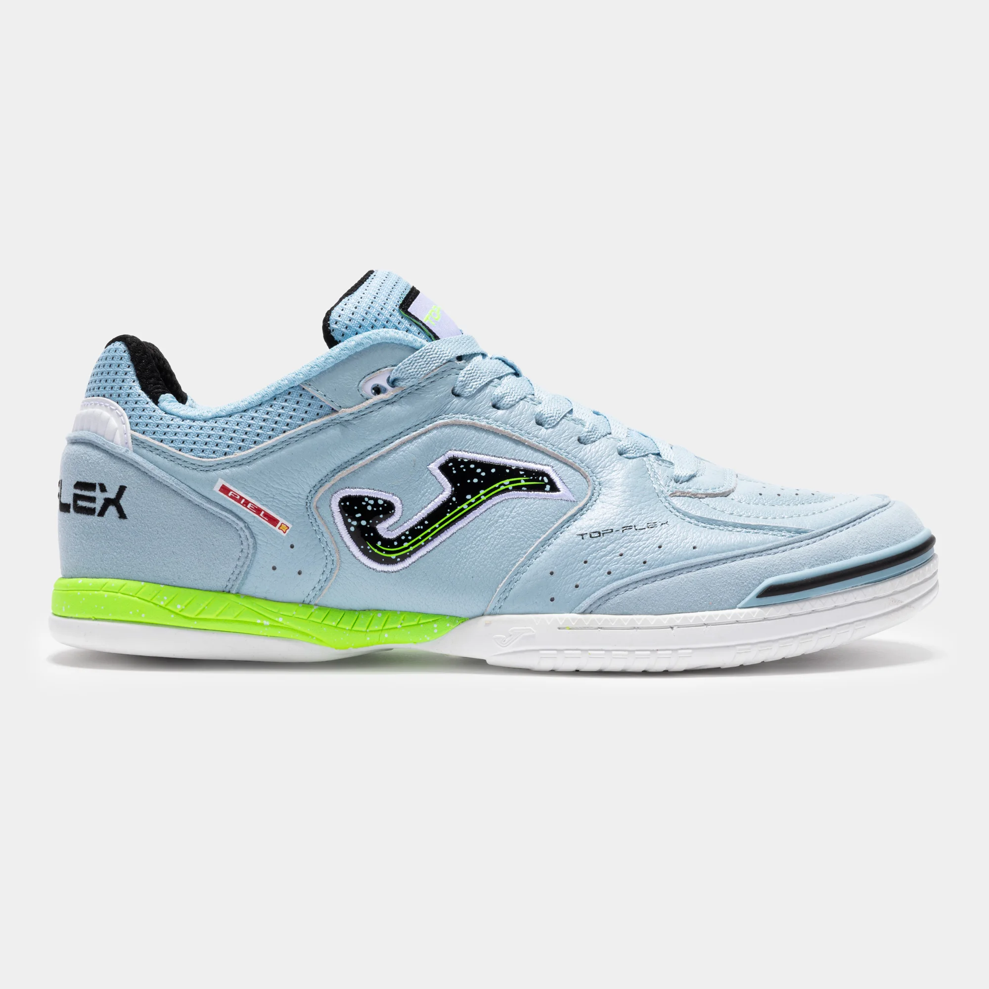 Zapatilla Fútbol Sala Adulto Joma Top Flex 2537 Celeste Flexible