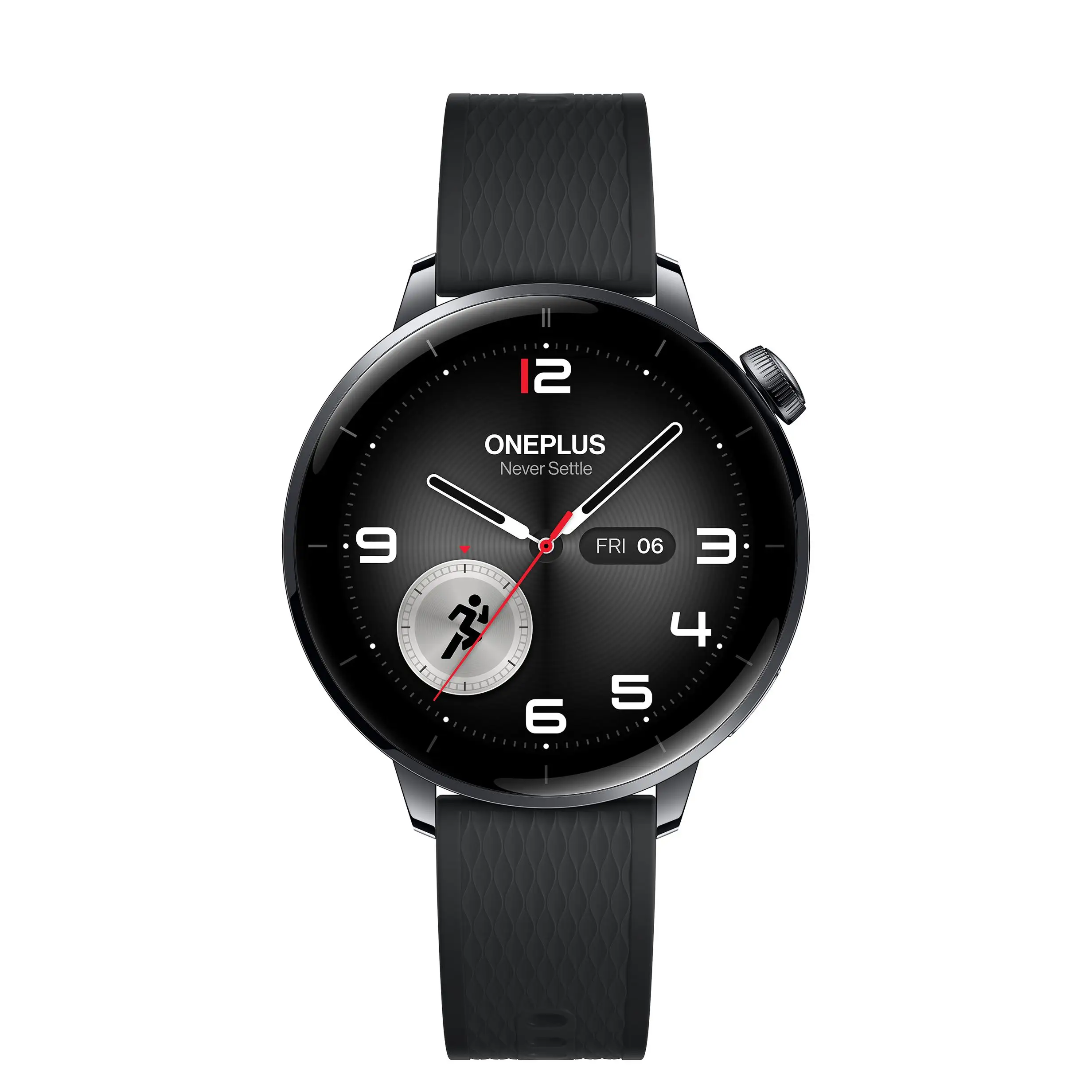 OnePlus Watch 3, 43mm – Disponible en color Black Steel y Silver Steel. 3