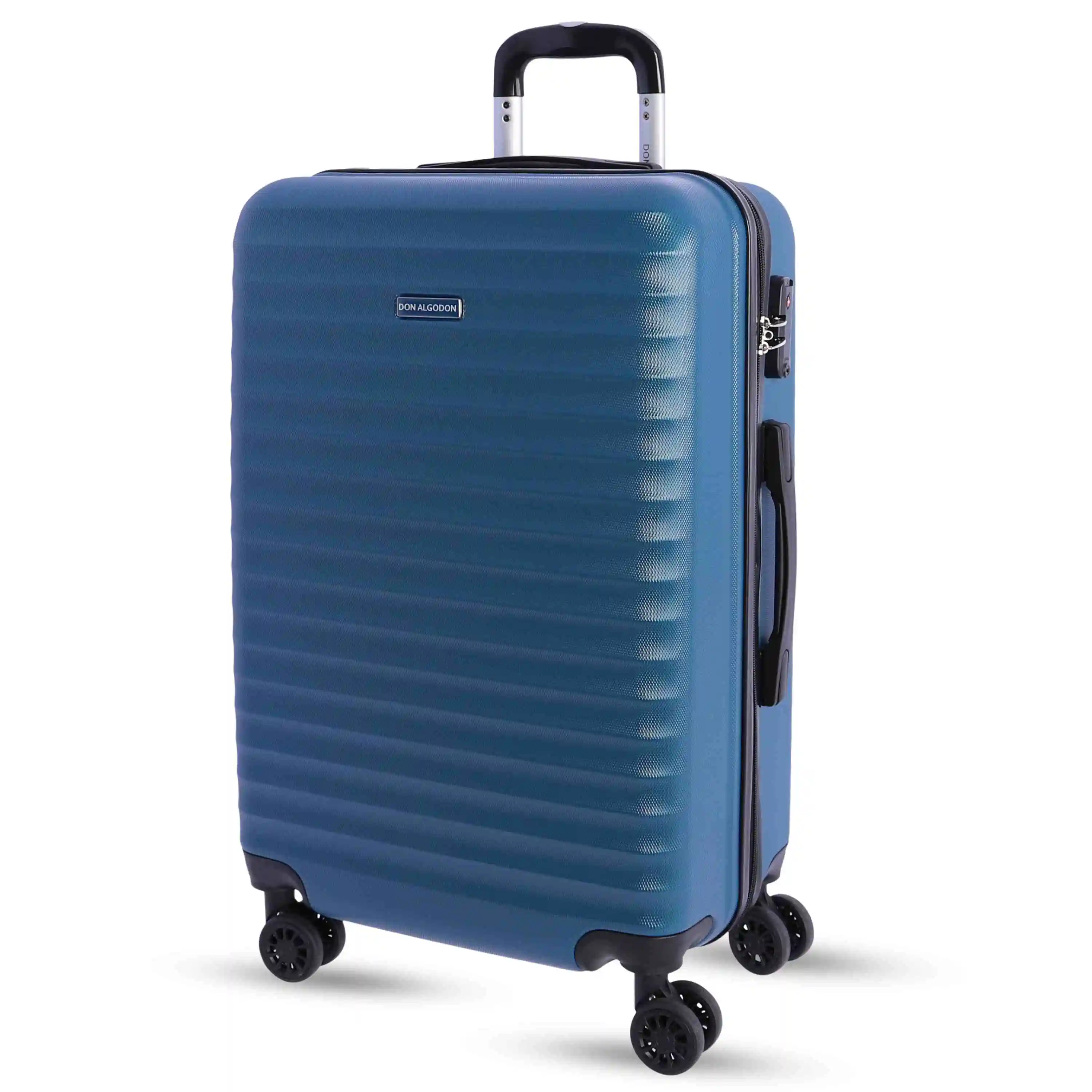 DON ALGODON Maleta Mediana 23 kg | Maleta de Viaje Rígida con 4 Ruedas Dobles 360º, Candado TSA y Asa Telescópica | Equipaje Resistente al Agua para Viajes en Avión