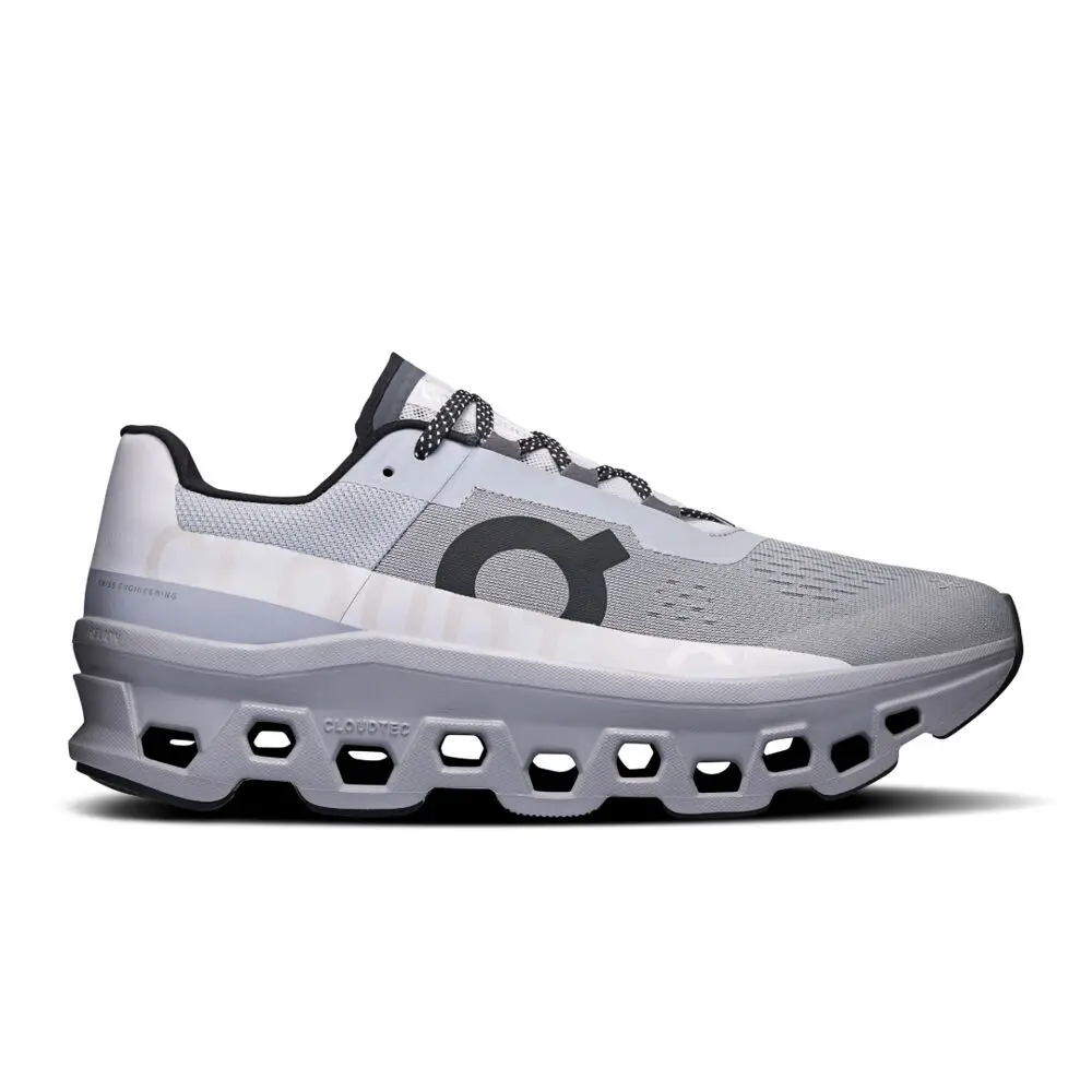 Gray on running cloudmonster men alloy silver shoes comfortable and light
