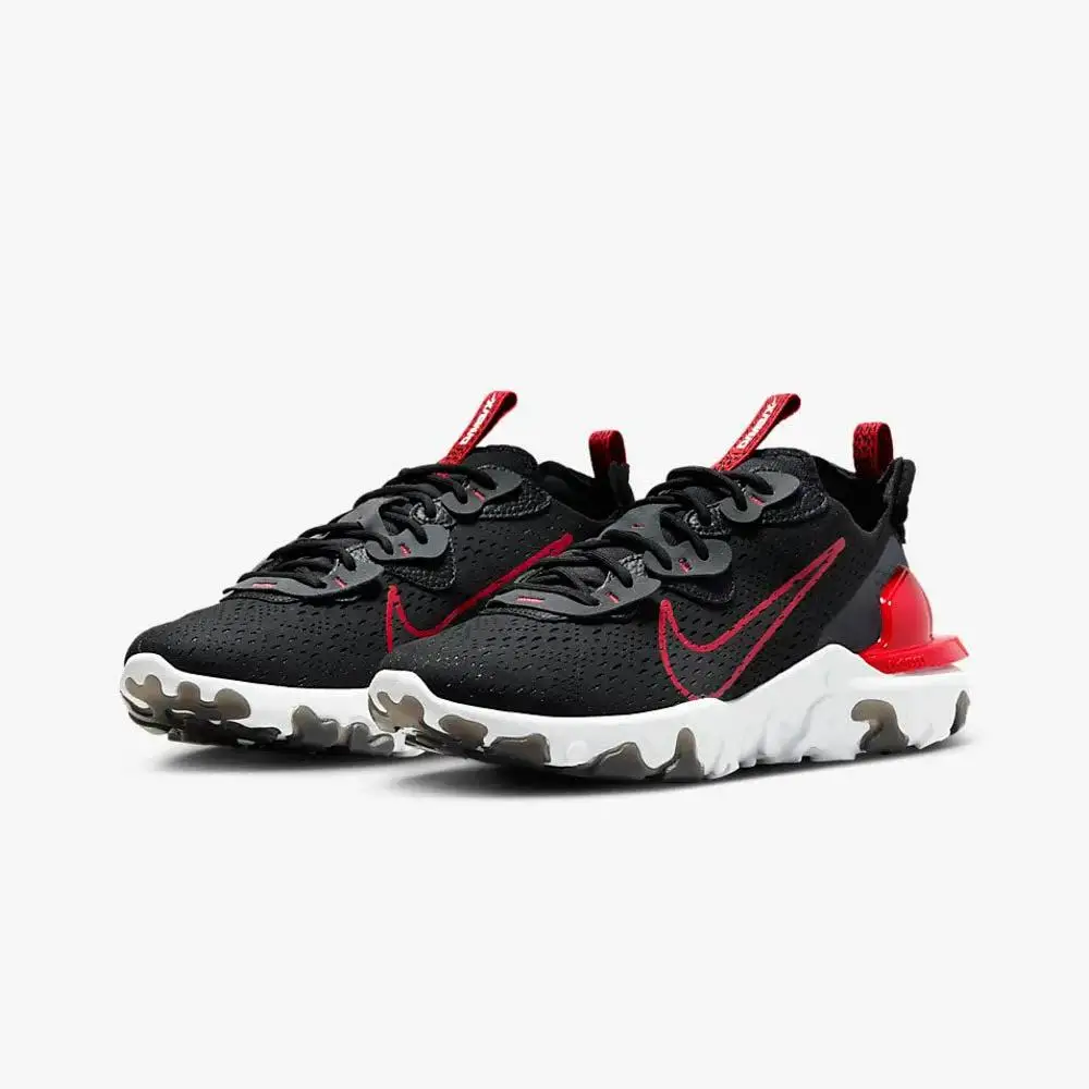 Nike React Vision - Men's Running Shoes with React Foam and Ultra-Soft Tongue for Dreamy Comfort in Layered Textures and Vivid Colors, Perfect for Cushioning Training and Trail Running.