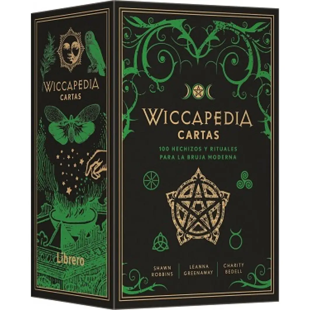 WICCAPEDIA letters book. 100 spells and rituals for modern witch publishing bookseller year 2022 author LEANNA GREENAWAY, SHAWN ROBBINS CHARITY BEDELL ISBN 9789463597883 #1