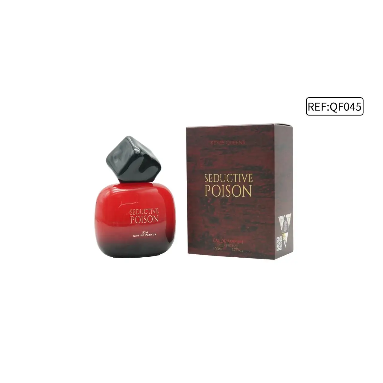 Perfume para mujer REYES QUEENS, Seductive Poison 50 ml Familia Olfativa: Ambarada u Oriental, Tamaño: 50 ml, Concentración: Agua de perfume, Género: Femenino