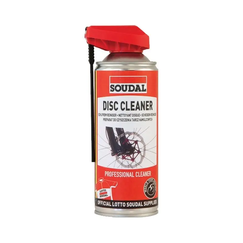 Soudal disc cleaner 400 Ml-powerful degreasant-oil cleaning-Soudal Spray-cleaning Alcohol-quick drying