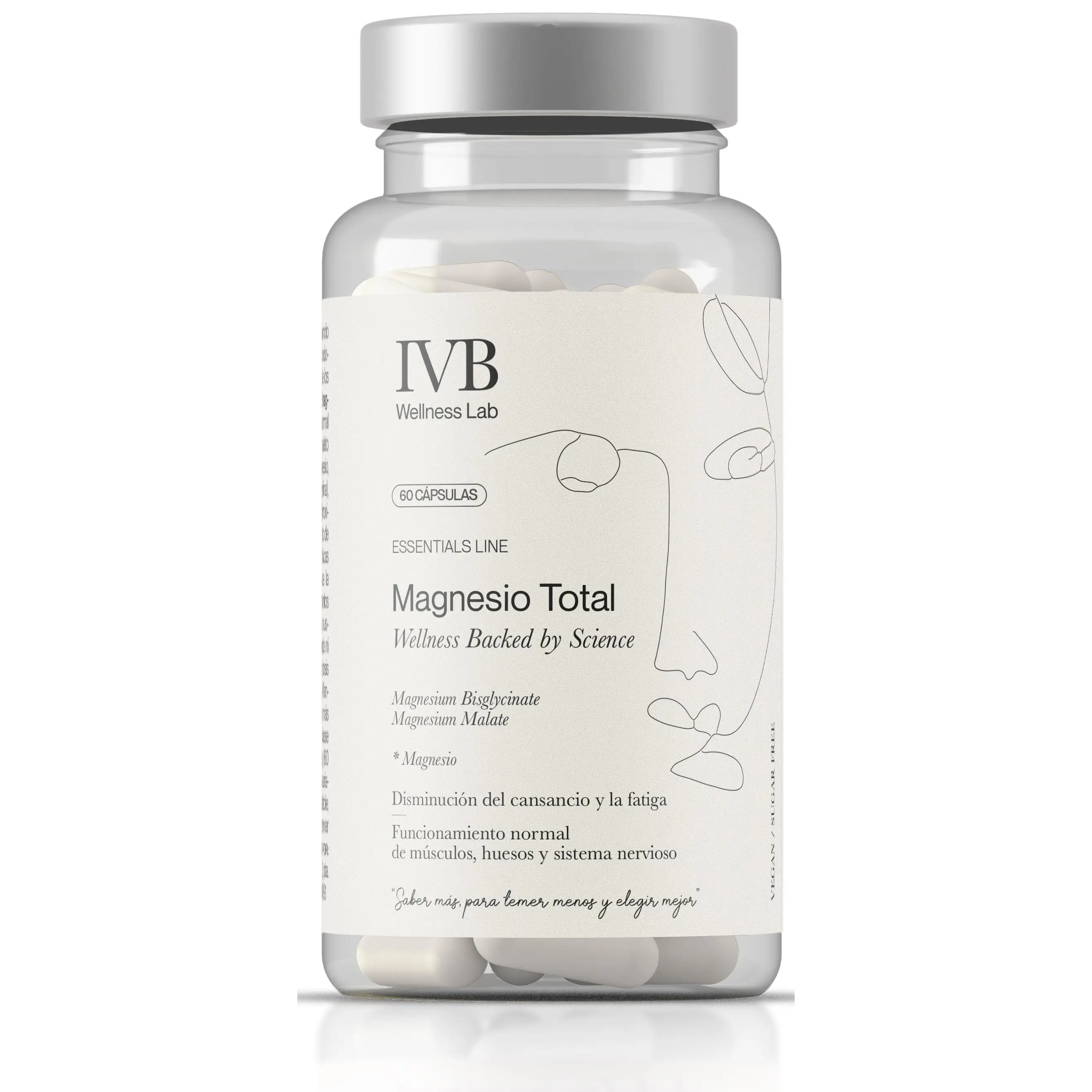 Ivb Wellness Lab Magnesio Total 60 Cápsulas - Imagen 4