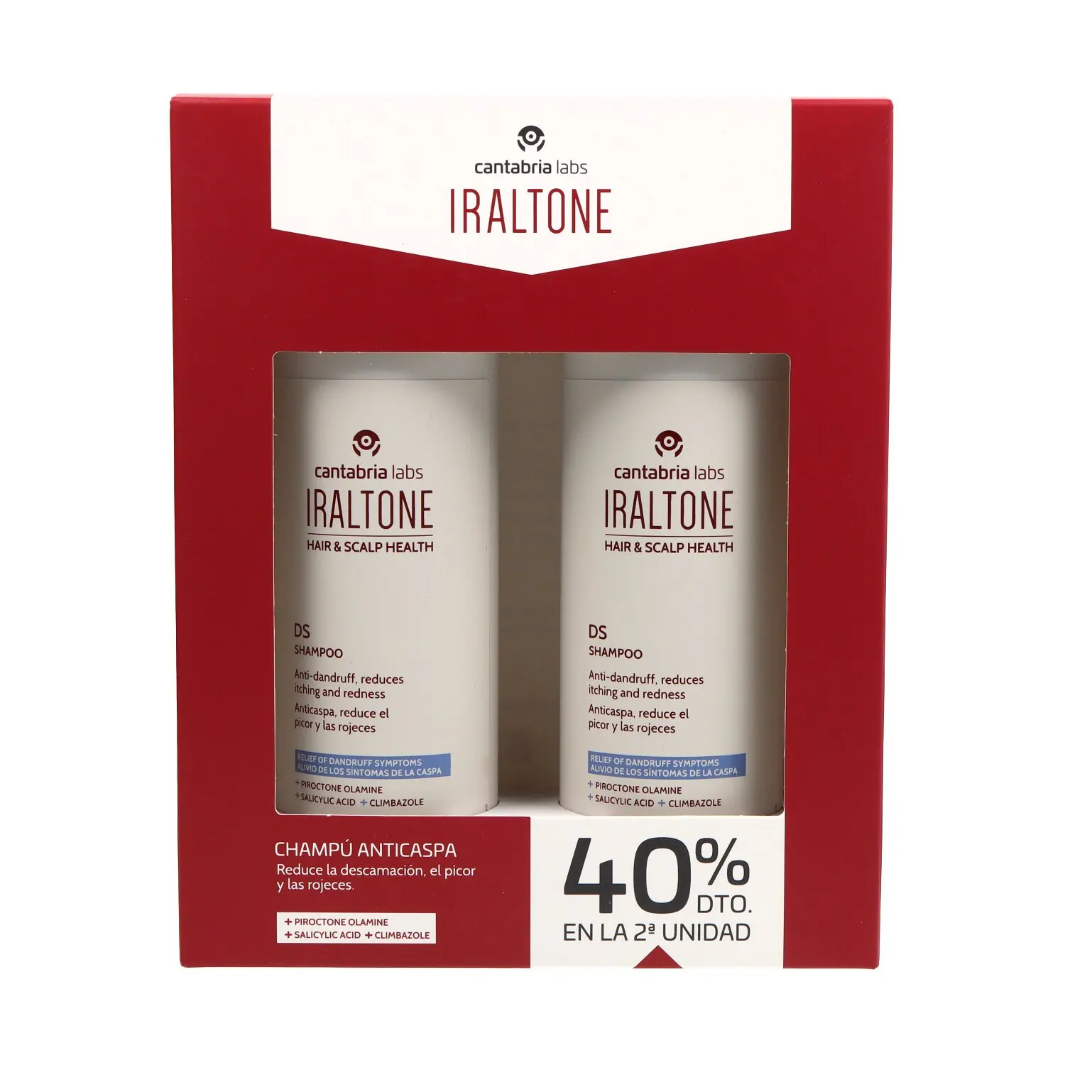 Iraltone Champú Ds 2x200ml Promo