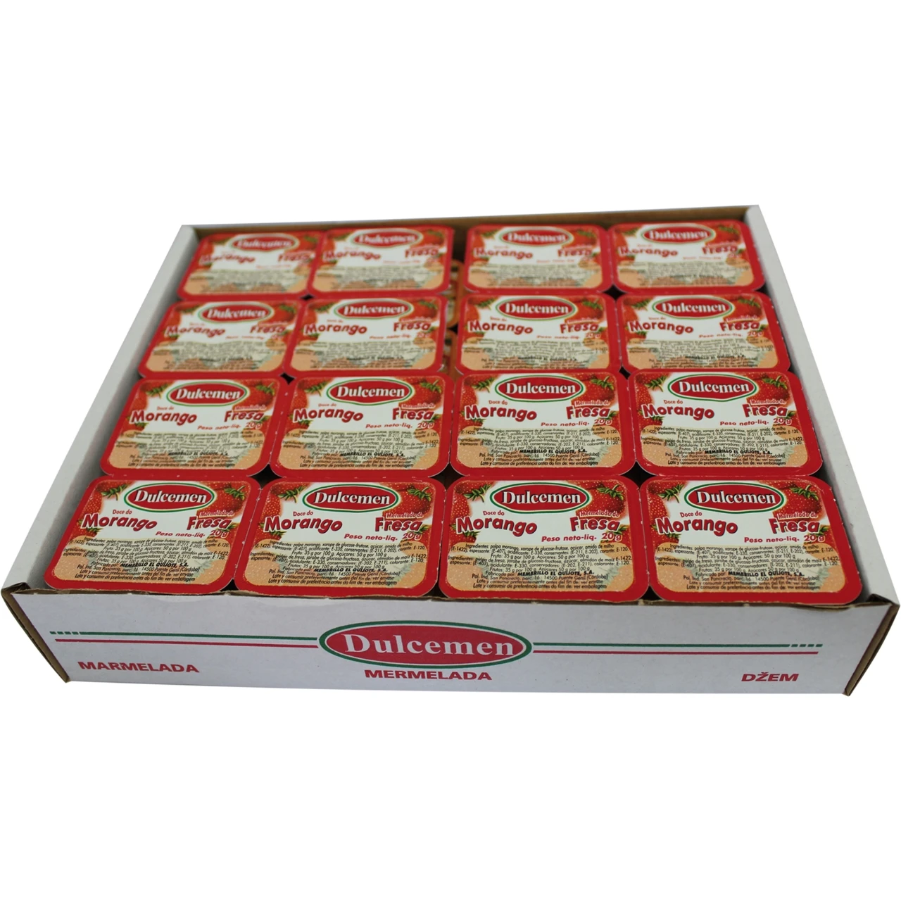 Marmalade DULCEMEN MELOCOTON portions 48 a 20 GR dulceida