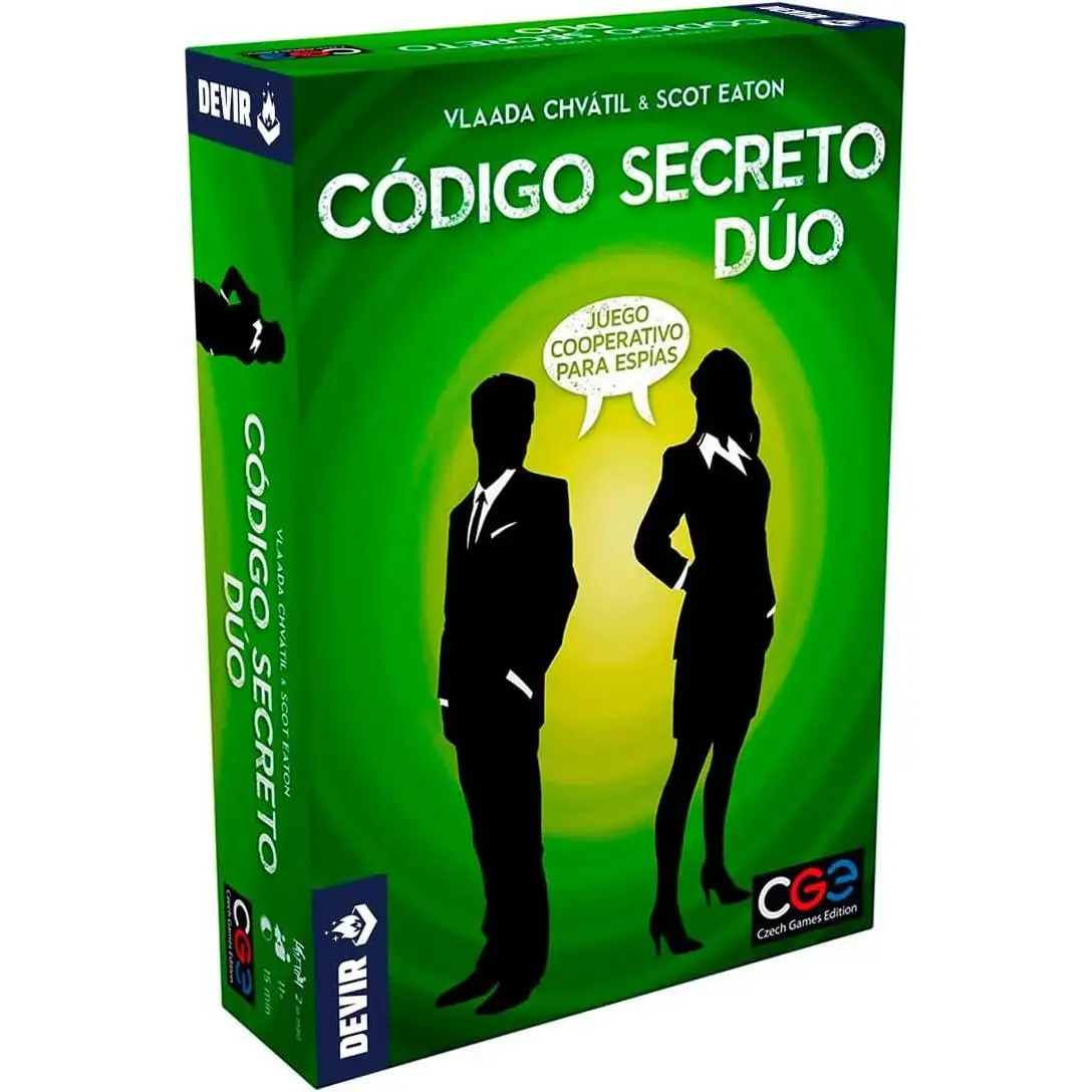 Devir Juego De Mesa Código Secreto Dúo - Imagen 5