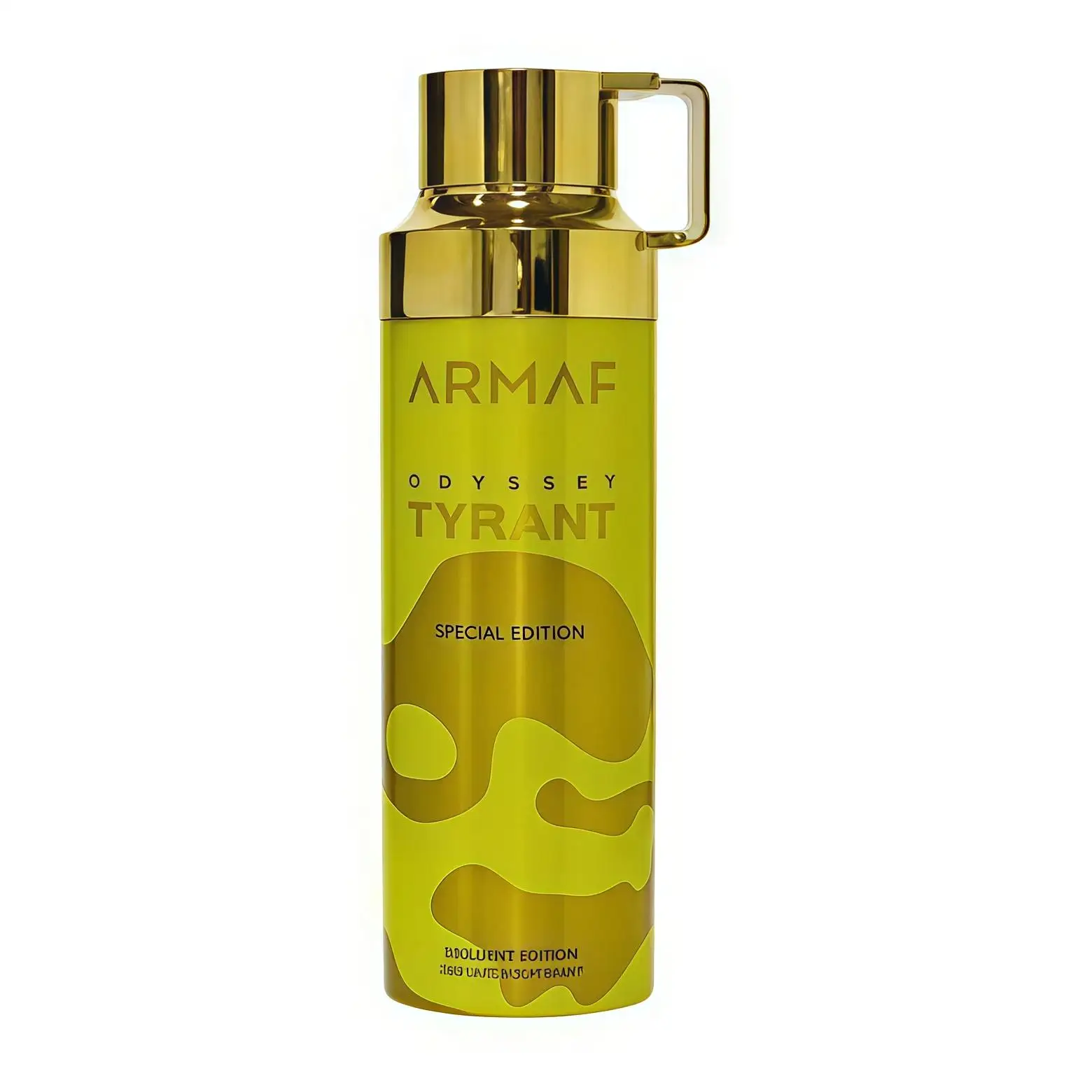 Armaf Odyssey Tyrant Spray Corporal 200ml Unisex Edición Especial Oriental Amaderada para Hombres Notas de Salida Toronja y Cítricos