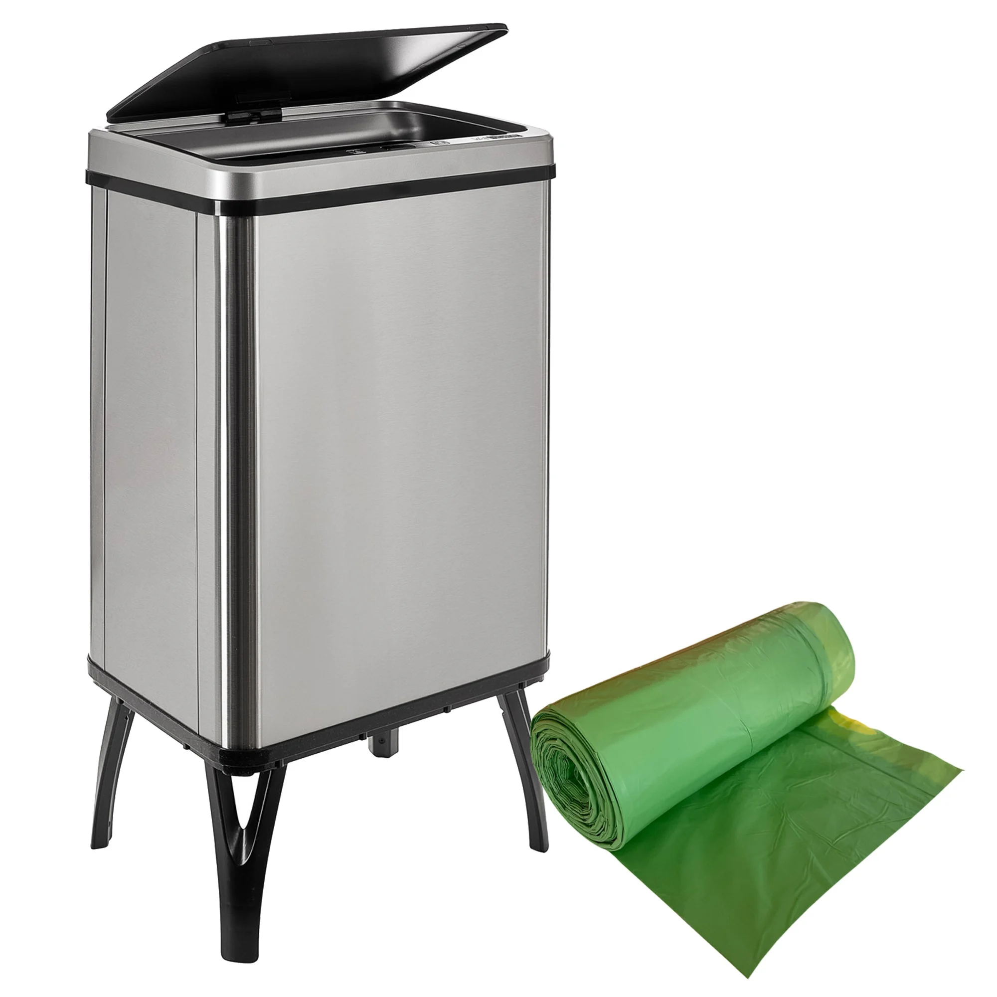 Wellhome Cubo de Basura Inteligente de 40L - Gris
