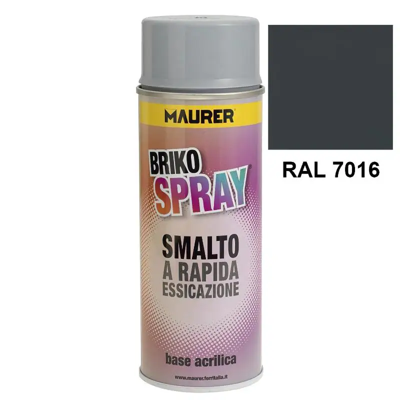 Spray anthracite gray paint 400 ml.