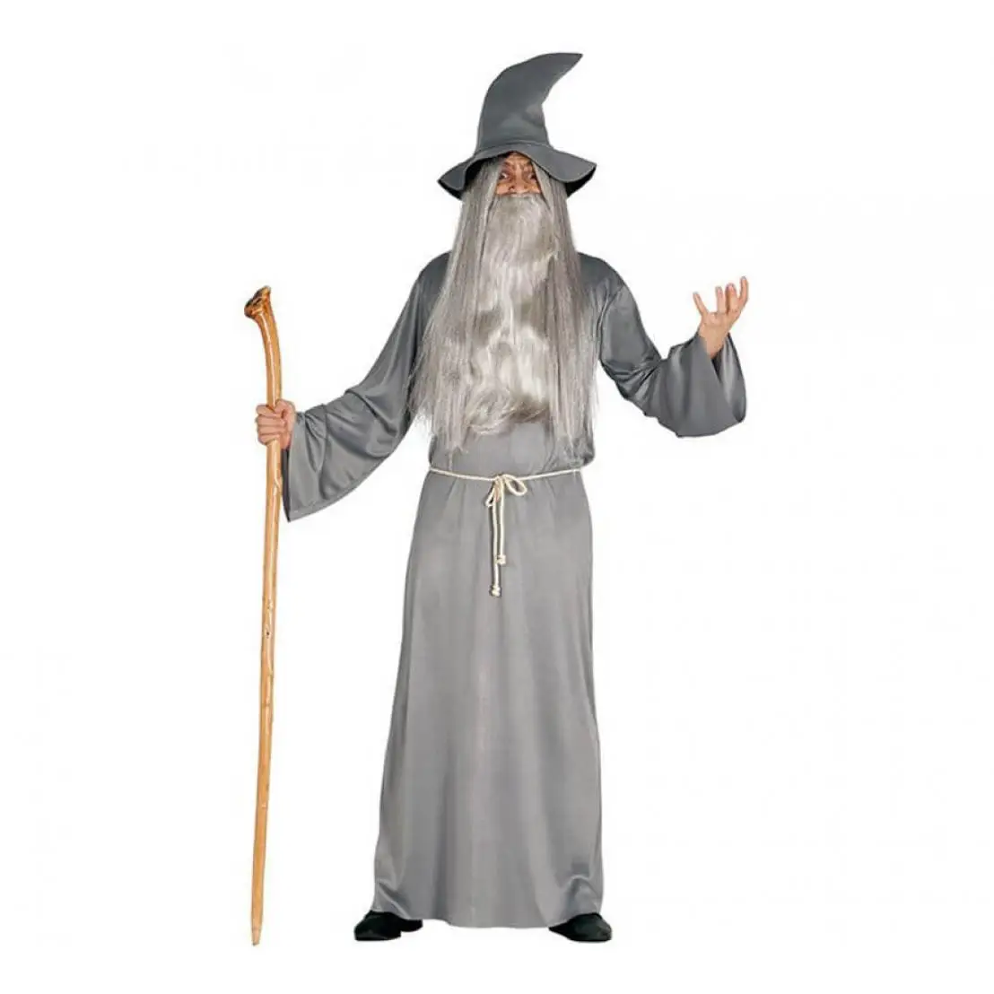 Men Gandalf the gray magician costume