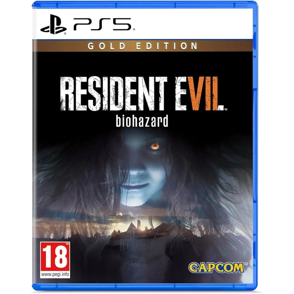 Resident Evil 7 Biohazard Gold Edition PS5 Playstation 5– Juego Físico Nuevo Precintado | PAL Alemania | Español,Inglés, Francés, Alemán, Italiano, Japonés