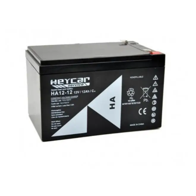 Batería HEYCAR | AGM | 12V | 12Ah | HA12-12 HEY