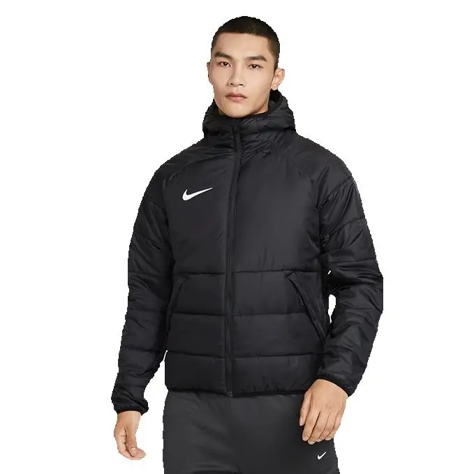 Nike Chaqueta Deportiva Therma-Fit Academy Pro con cremallera, para Hombre, Negro.