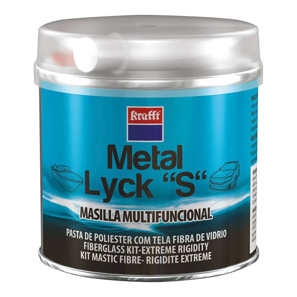 Masilla poliéster metal-lyck 250gr. papel kraft