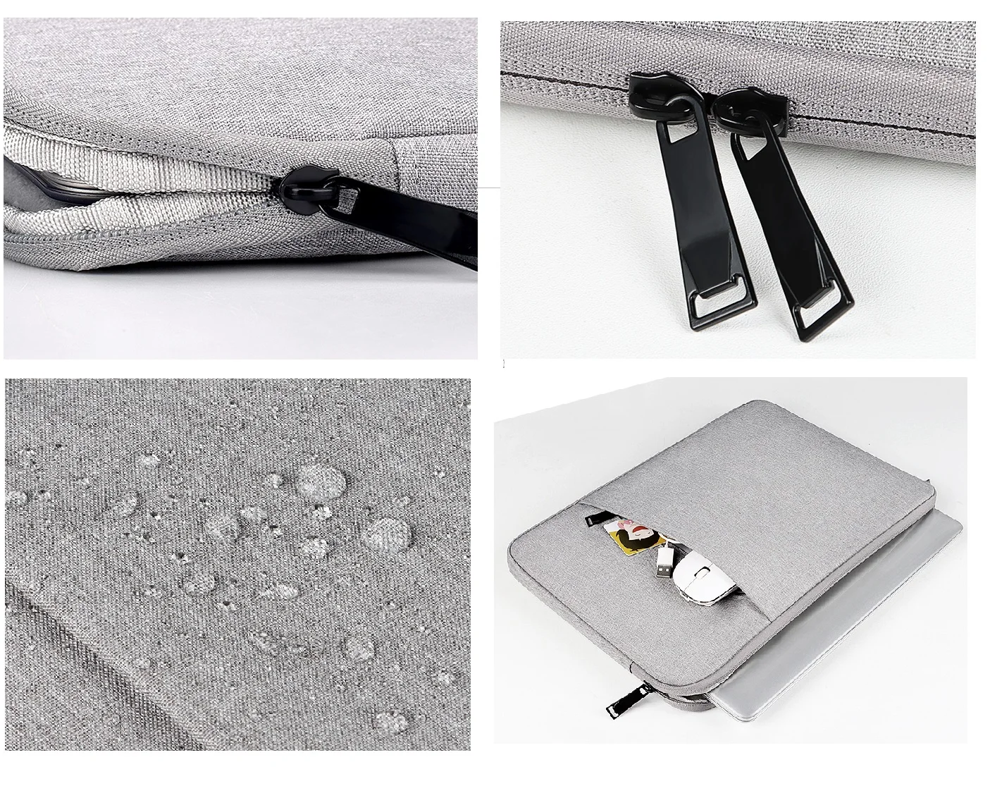 Fgns.portable case for 13''-14',portable neoprene sleeve. Anti-shock case compatible with macbook pro 13 13.6 inch, lenovo, huawei, thinkpad, ideapad, etc., notebook 13"-14"