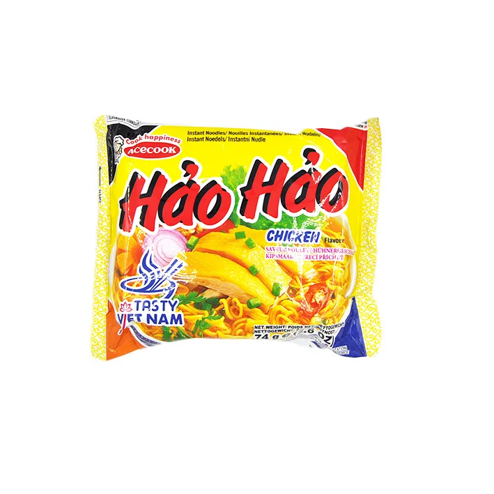 (ACECOOK) HAO instant noodles with chicken flavor 74G