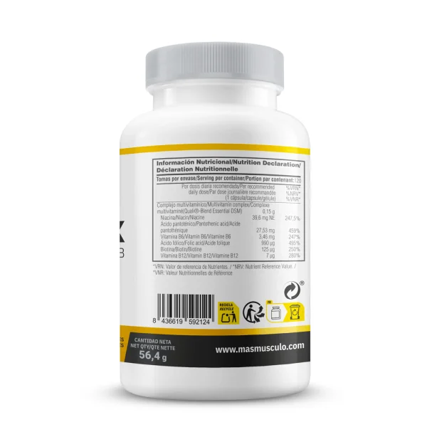 B-complex dsm ®   (vitamin b complex) - 120 mm supplements vegetable capsules