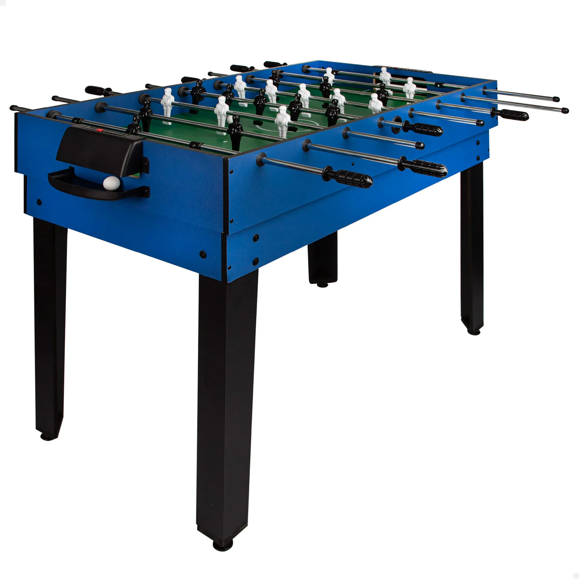 CB Games - Set de mesa 12 en 1, mesa multijuegos, de madera, +2 jugadores, 107x61 cm, futbolín, billar, ping pong, bolos, ajedrez, damas, air hockey, backgammon, póker, lanzamiento de aros, tejo, la