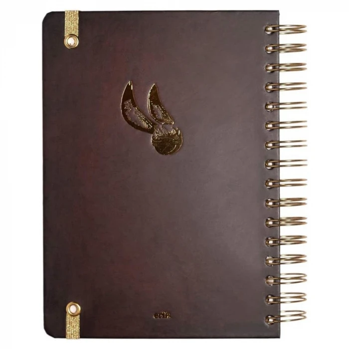 Harry potter erik notepad - spiral page notebook (14.5 x 21 cm), mole pattern, 180 pages, 100 grams // ref: ctfba50020