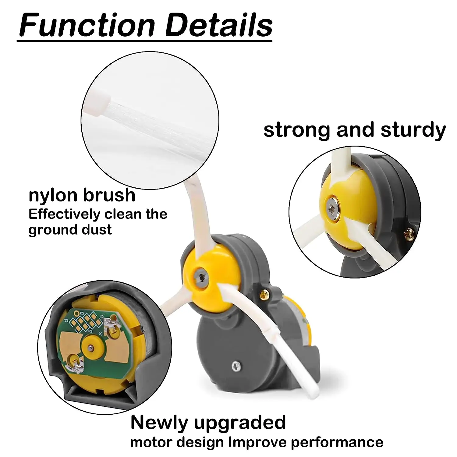 Original roomba irobot 800 865 866 870 871 875 876 880 886 side brush motor