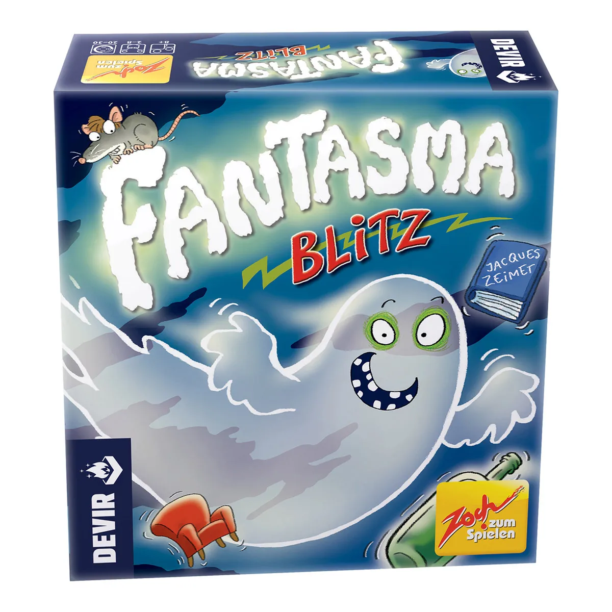 Devir Ghost Blitz Board Game, Board Game for Children, Board Games from 8 Years