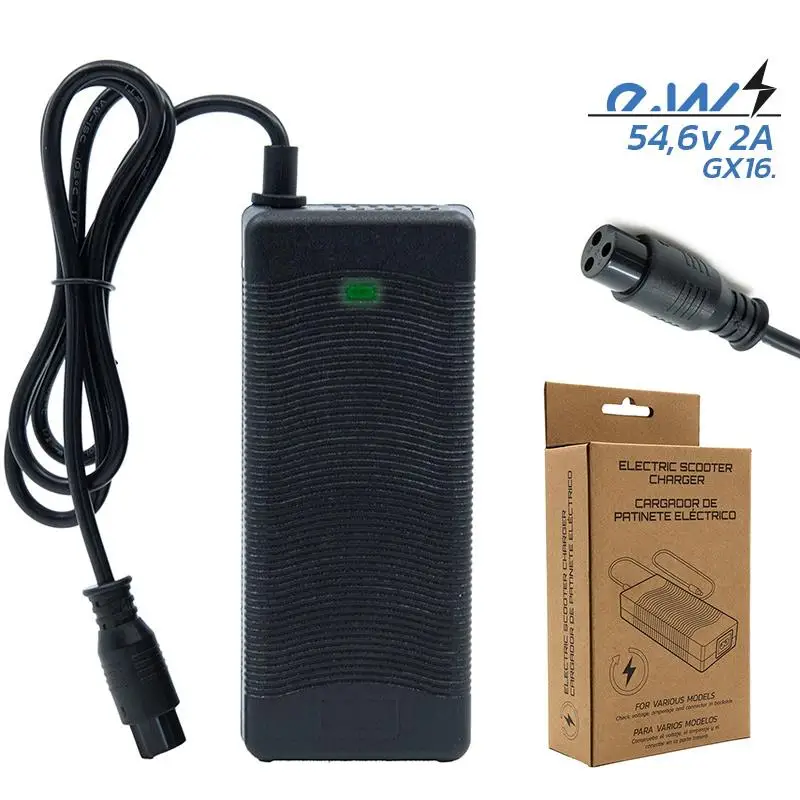 48v charger (54,6v output) 2A GX16 connector (SMARTGYRO-URBANGLIDE)