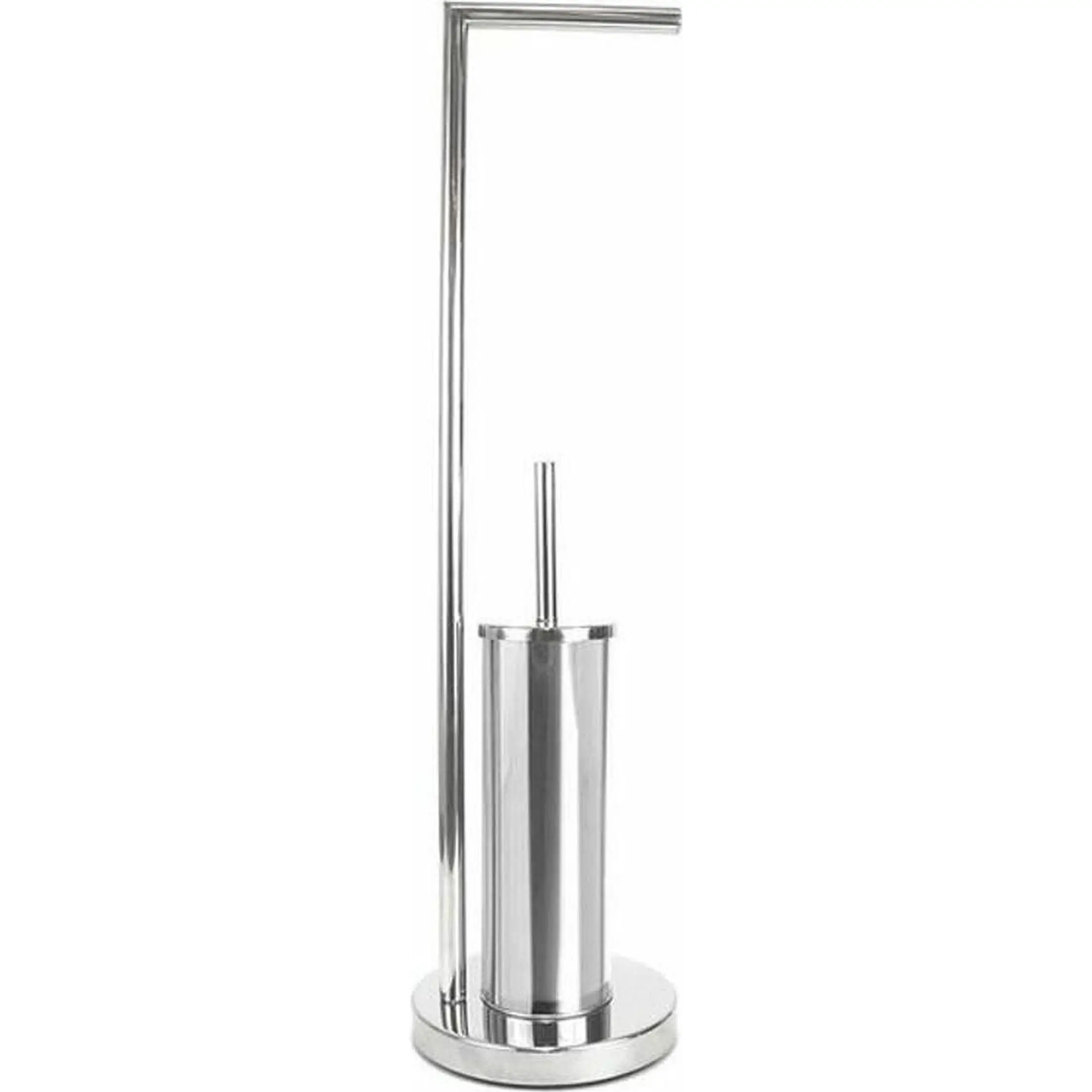 PORTARROLLOS PAPEL WC INOX + ESCOBI CONFORTIME