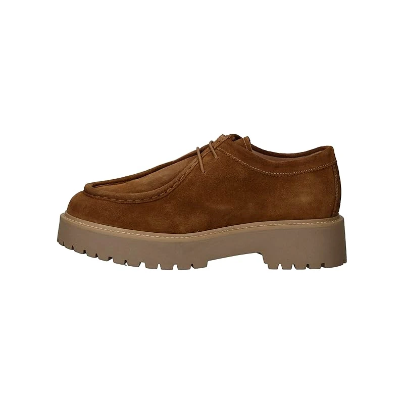 ZAPATO CORDON ANTE NERO GIARDINI