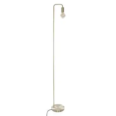 Factory Cuadros Lámpara de Pie Metal Dorada Berlin - 150x20x20cm