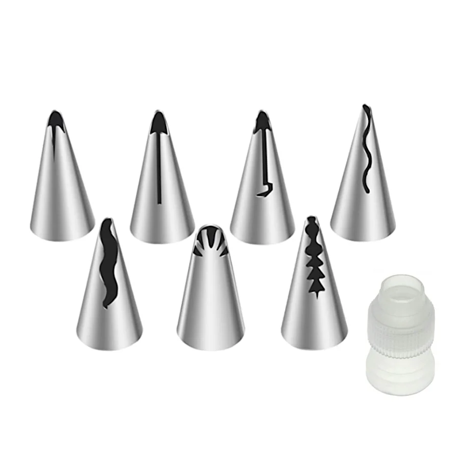 Glotomania - steering wheel nozzle set with adapter - stainless steel - washable - pressure resistant